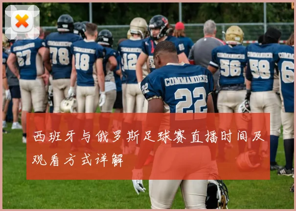 西班牙与俄罗斯足球赛直播时间及观看方式详解